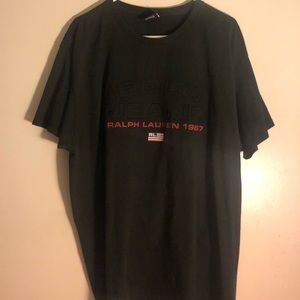 VINTAGE POLO JEANS BY RALPH LAUREN ENGRAVED TEE